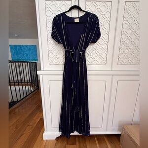 TEN TWELVE  Navy Blue Maxi Dress